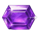 luxury blast purple gem symbol icon