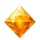 luxury blast yellow gem symbol icon
