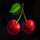 luxury club cherry symbol icon