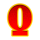 luxury jackpots q symbol icon