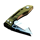 mad ducks knife symbol icon