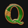 magic ball multichance q letter symbol icon