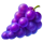 magic clovers hold and win grapes symbol icon
