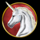 magic mirror horse symbol icon