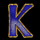 magic mirror k symbol icon