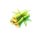 magic panda bamboo symbol icon