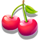magic piggy cherry symbol icon