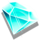 magic piggy diamond symbol icon