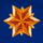 magic stars six golden star symbol icon
