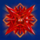 magic stars six red star symbol icon