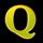 magic stone q symbol icon