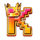 magic stones k symbol icon