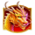 magic treasures dragon dragon symbol icon