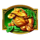 magic treasures dragon frog symbol icon