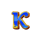magic treasures gold emperor k symbol icon