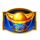 magic treasures gold empress gold symbol icon