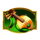 magic treasures gold empress guitar symbol icon