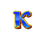magic treasures gold empress k symbol icon