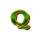 magic treasures gold empress q symbol icon