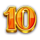 magic treasures gold enchanted shamrock 10 symbol icon