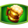 magic treasures gold enchanted shamrock beer symbol icon