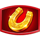 magic treasures gold enchanted shamrock horseshoe symbol icon