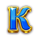 magic treasures gold enchanted shamrock k symbol icon