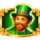 magic treasures gold enchanted shamrock leprechaun symbol icon