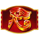 magic treasures hold and win lion eye symbol icon
