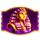 magic treasures hold and win panther mask symbol icon