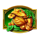 magic treasures tiger frog symbol icon