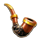 magical leprechaun pipe symbol icon