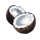 magma spins coconut symbol icon