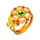 magnificent phoenix flower symbol icon