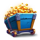 majestic express gold run gold cart symbol icon