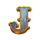 majestic express gold run j symbol icon