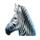 majestic king hold and hit 3x3 zebra symbol icon