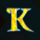 majestic mermaid k symbol icon