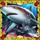 majestic sea shark symbol icon