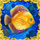 majestic sea yellow tang symbol icon