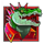 man vs gator symbol 1 icon