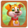 mansion secrets cartoon puppy symbol icon