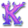 manta mayhem k symbol icon