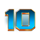 maradona el pibe de oro 10 symbol icon