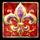 mardi gras fortunes red symbol icon