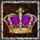 mardi gras jokers wild crown symbol icon