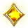 mardi gras magic diamond symbol icon