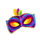 mardi gras super wins mask symbol icon