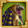 mask of the golden sphinx snake symbol icon
