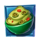masked mayhem salad symbol icon